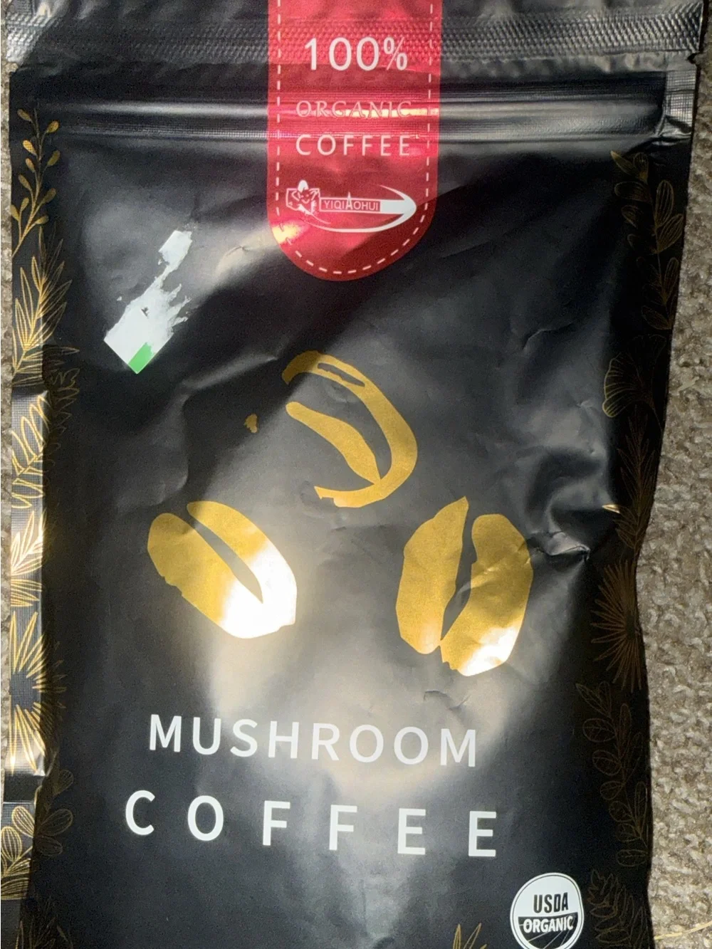 Mushroom Coffee Black & Gold Blend - Unbranded